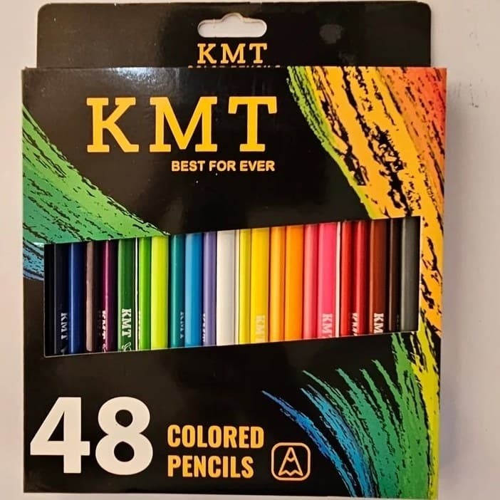 مداد رنگی kmt کی ام تی 48 رنگ اصلی