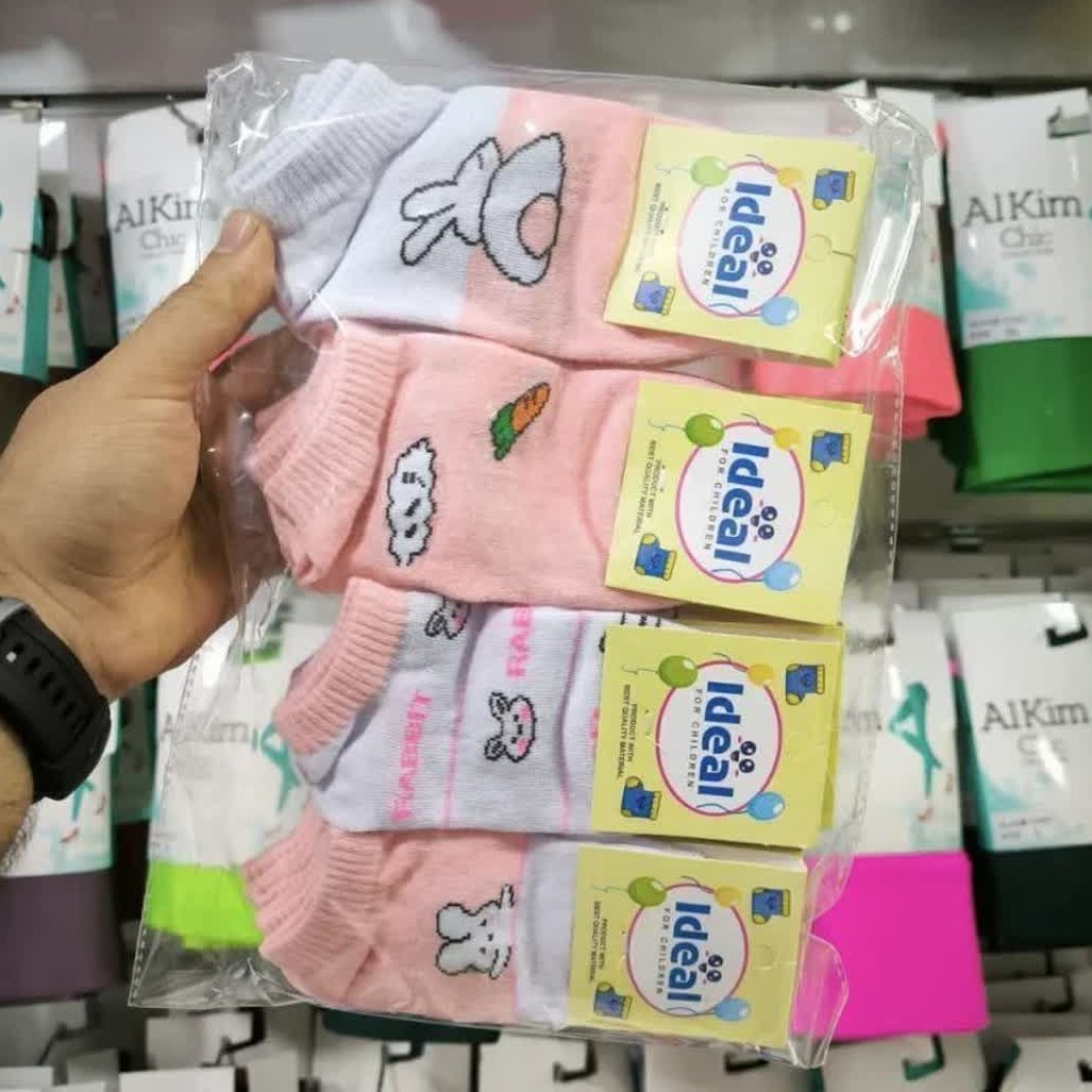 جوراب فانتزی دخترانه تم خرگوش