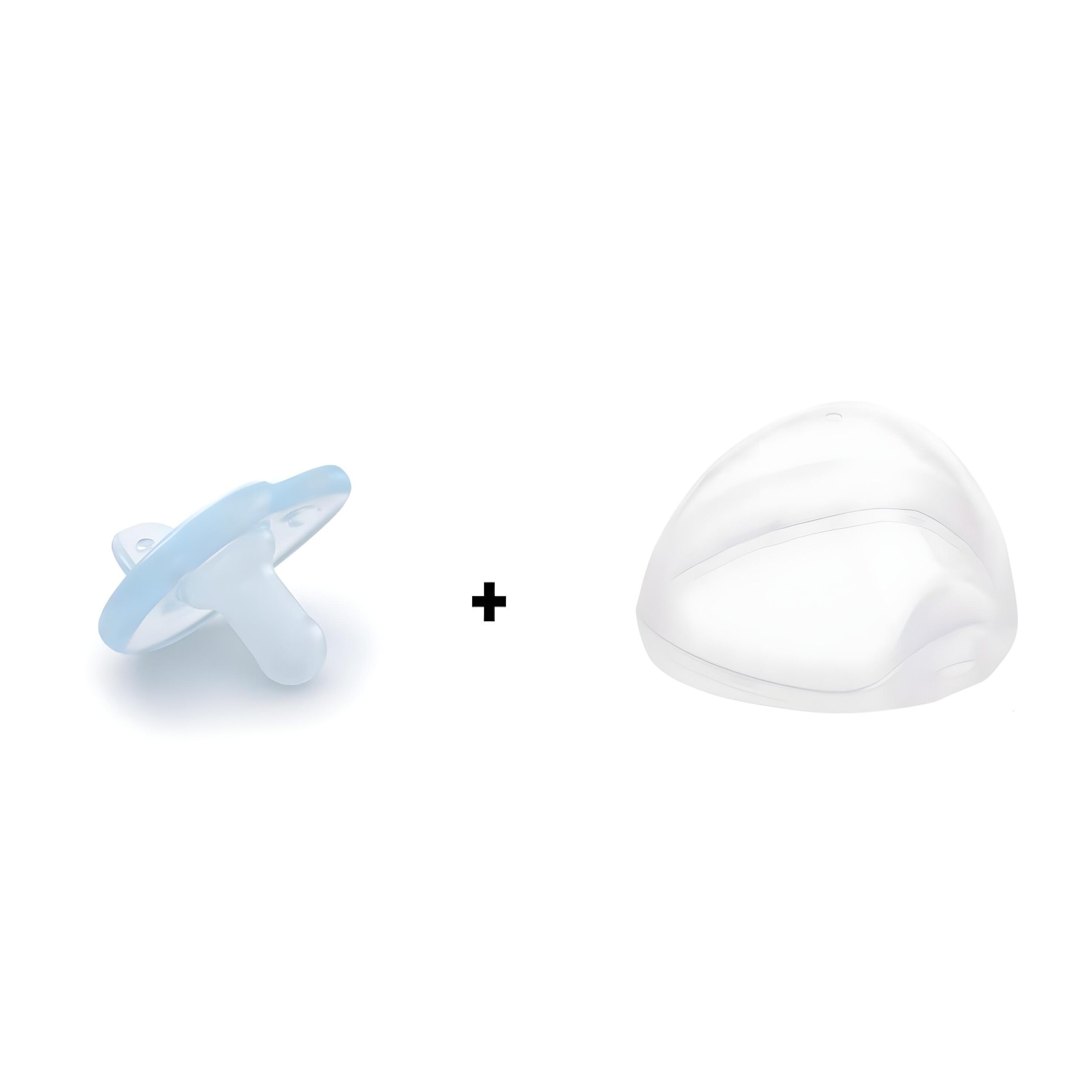 پستانک انگشتی قلبی 0 تا 6 ماه تکی فیلیپس اونت Philips AVENT به همراه محفظه