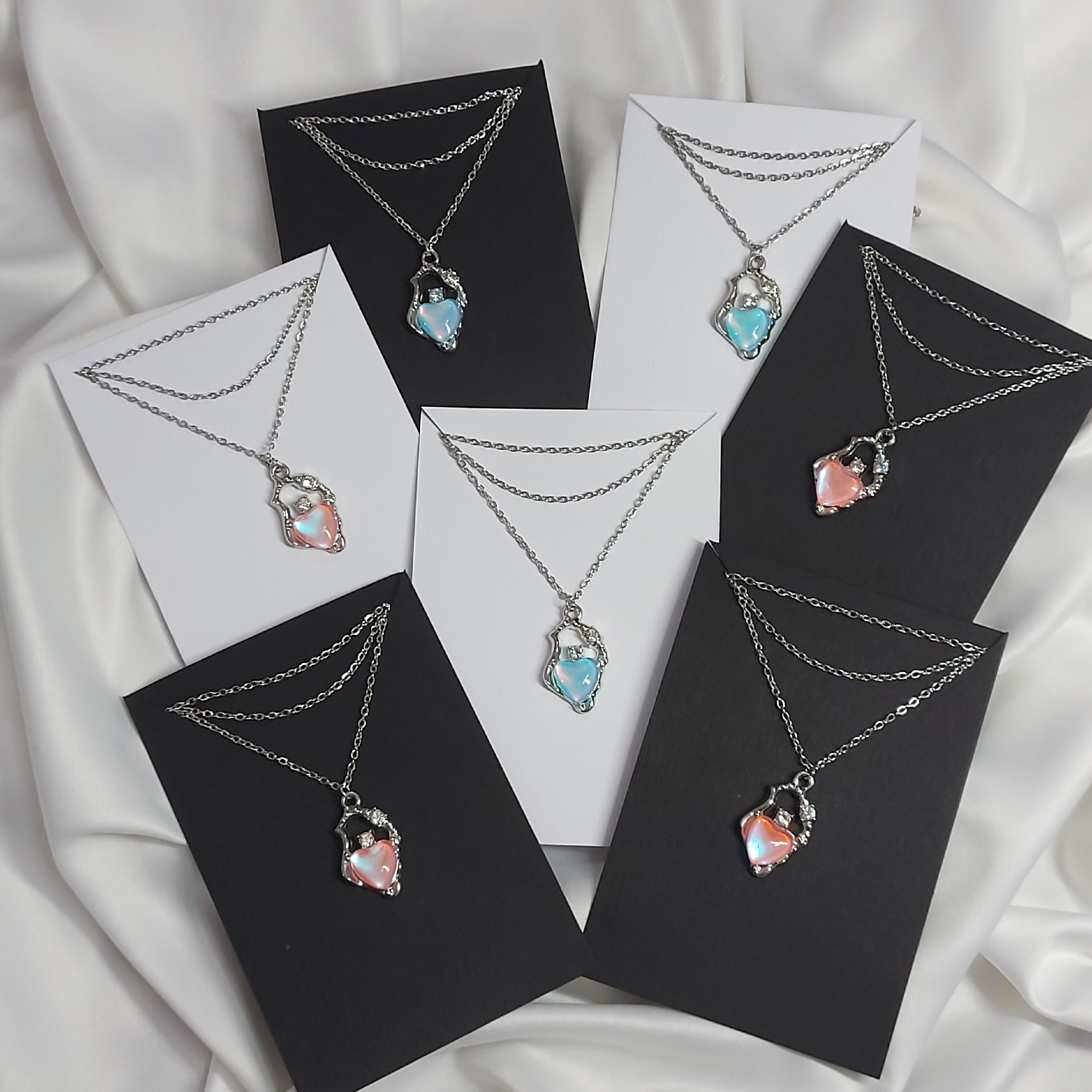 گردنبند قلب رئال 