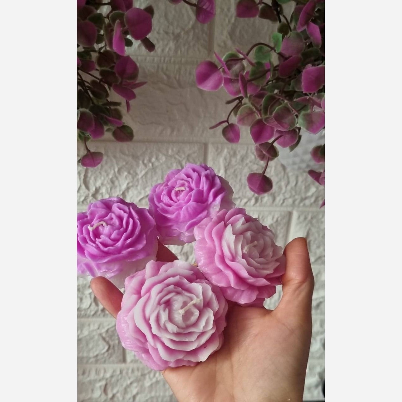 شمع گل شاخه ای