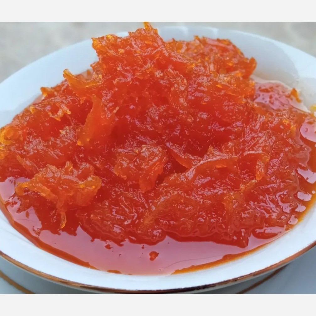 مربا هویج  زغران و گلاب(پس کرایه)