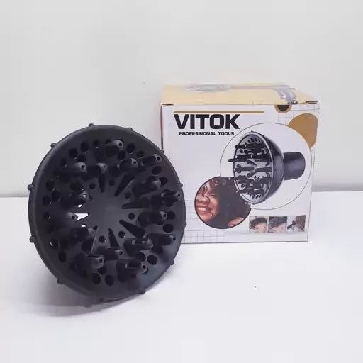 دیسپانسر سشوار حالت دهنده مو مناسب انواع سشوارها مدل VITOK  مناسب برای انواع مو این دیسپانسر برای انواع مو 