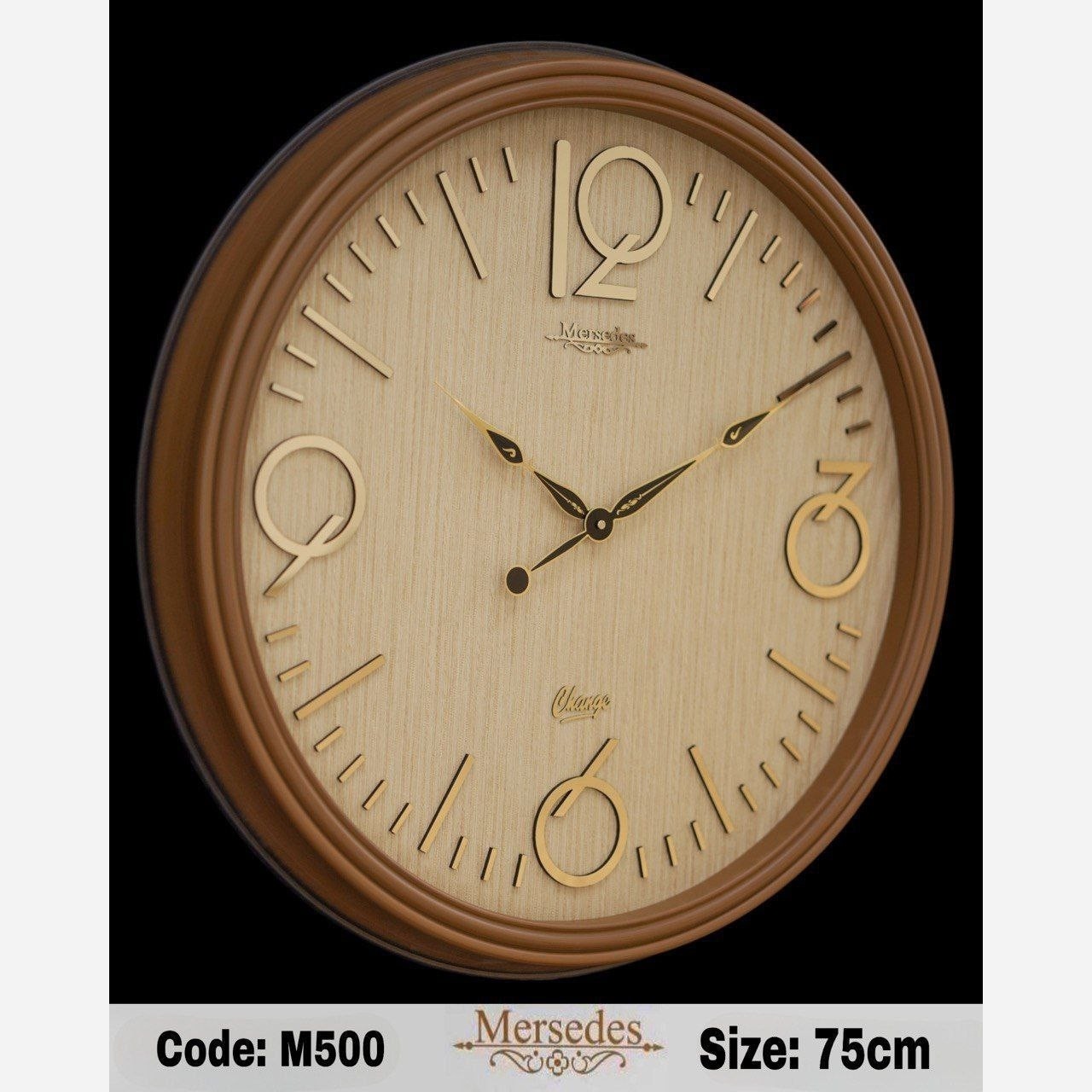 ساعت دیواری مرسدس M5000 قطر 75cm (پس کرایه)