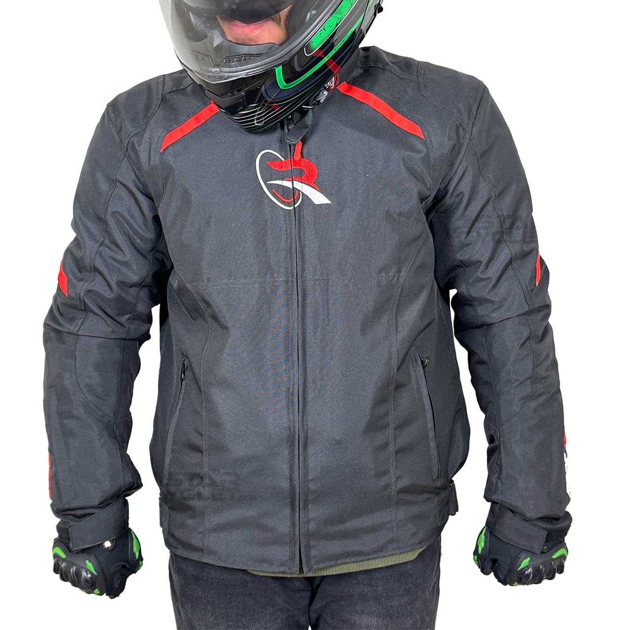 کاپشن کوتاه موتور سواری RACE RIDER مدل کوردورا