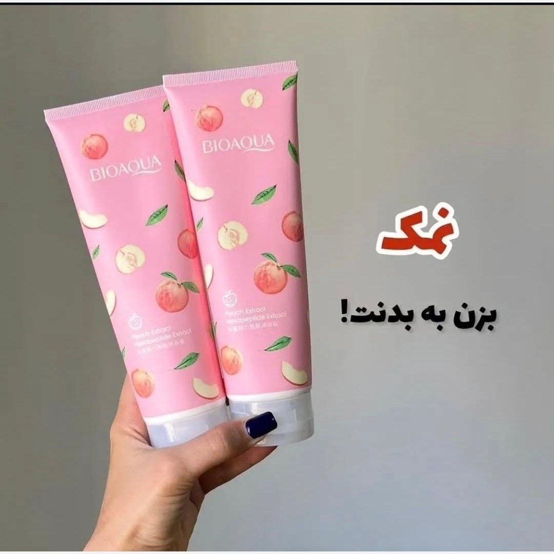 نمک بدن هلو