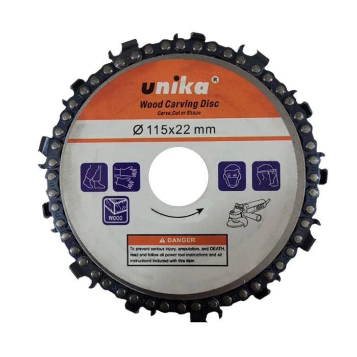 صفحه برش چوب زنجیری یونیکا قطر115mm