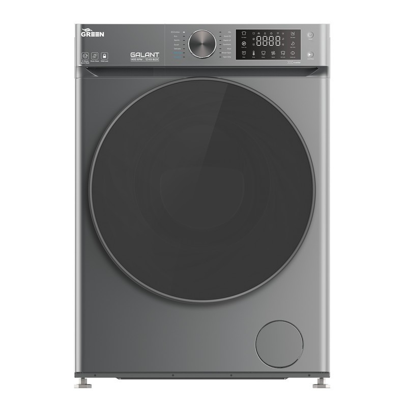 ماشین لباسشویی گرین مدل GWM120BL1400 ظرفیت 12 کیلوگرم (پس کرایه)