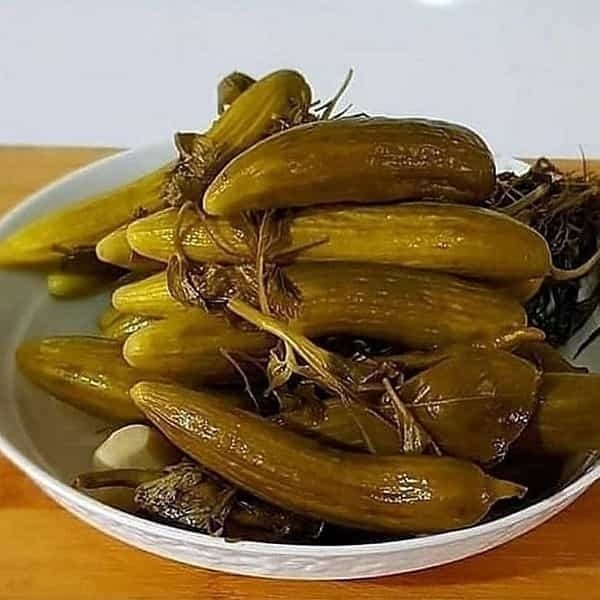 خیار شور خانگی بدون مواد نگهدارنده