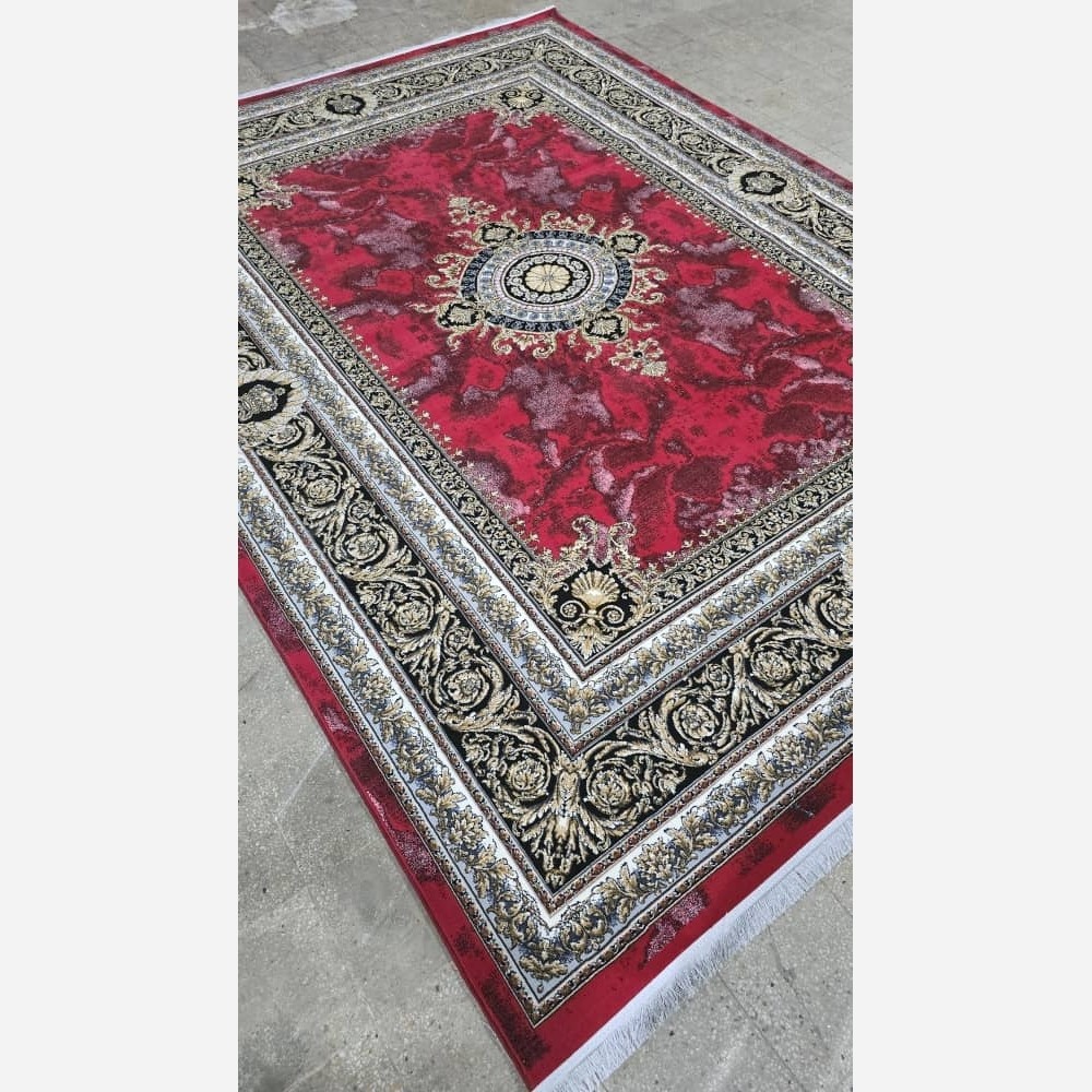 فرش12متری لاکی طرح 700شانه تراکم 1500 پلی استر (پس کرایه)