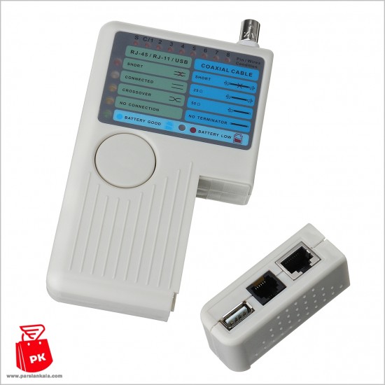 تستر شبکه همه کاره RJ45 / RJ 11 / USB / BNC