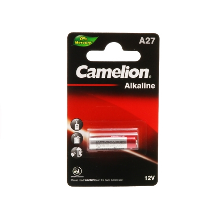 باتری ریموتی آلکالاین 12 ولت سایز 27A مارک Camelion
