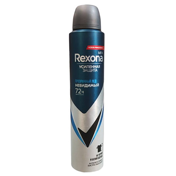 اسپری ضد تعریق مردانه رکسونا 200 میل اصل مدل REXONA enhanced protection