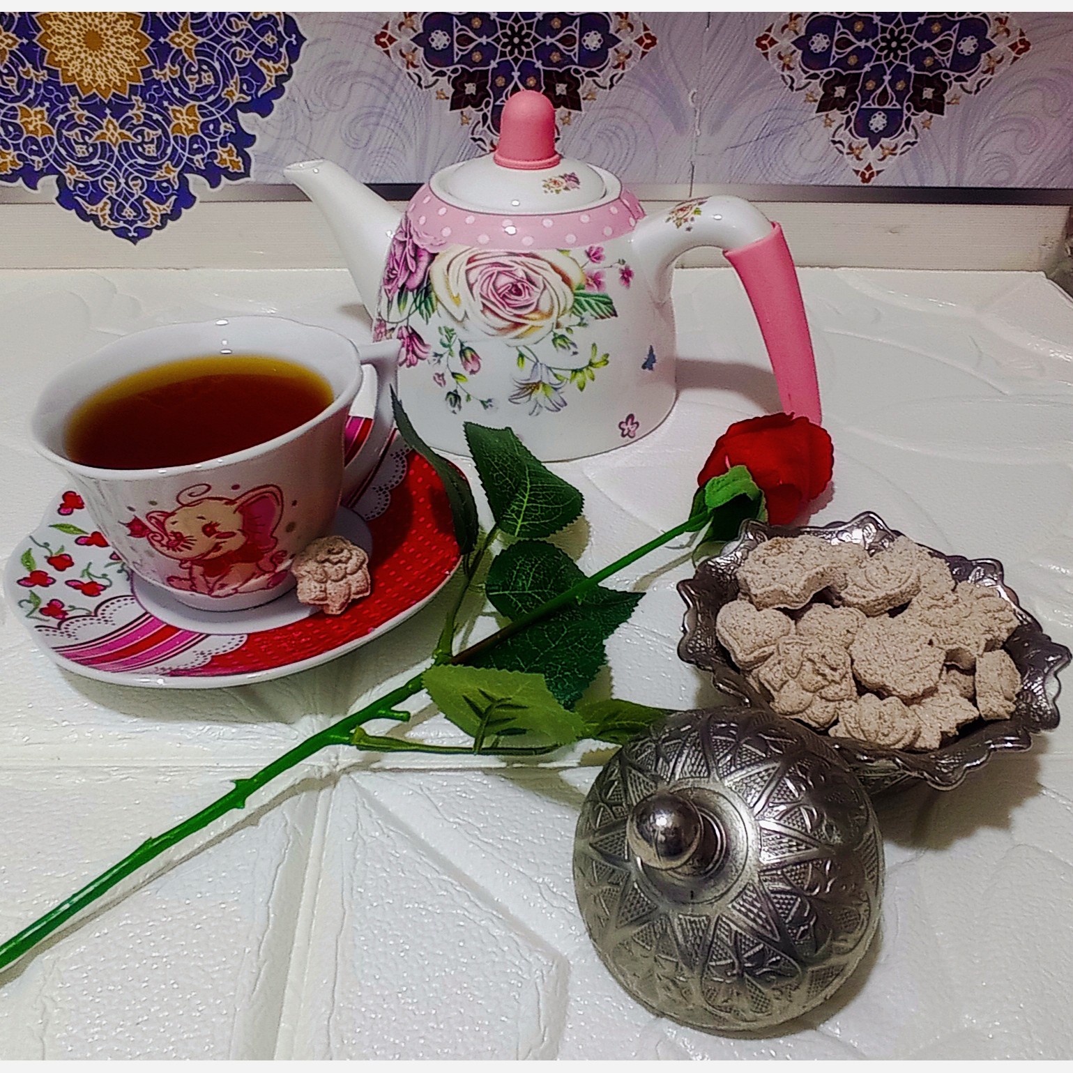 قند طرحدار دارچینی 100گرمی