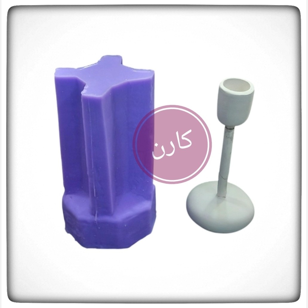 قالب سیلیکونی جاشمعی پایه دار