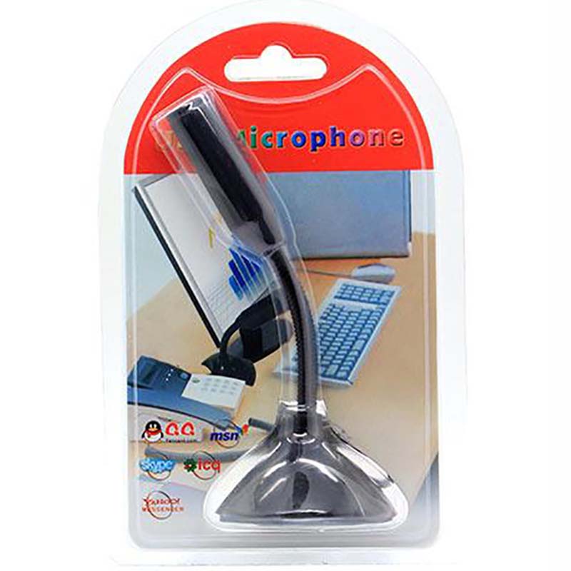 میکروفون رومیزی مینی پک قرمز با پورت USB