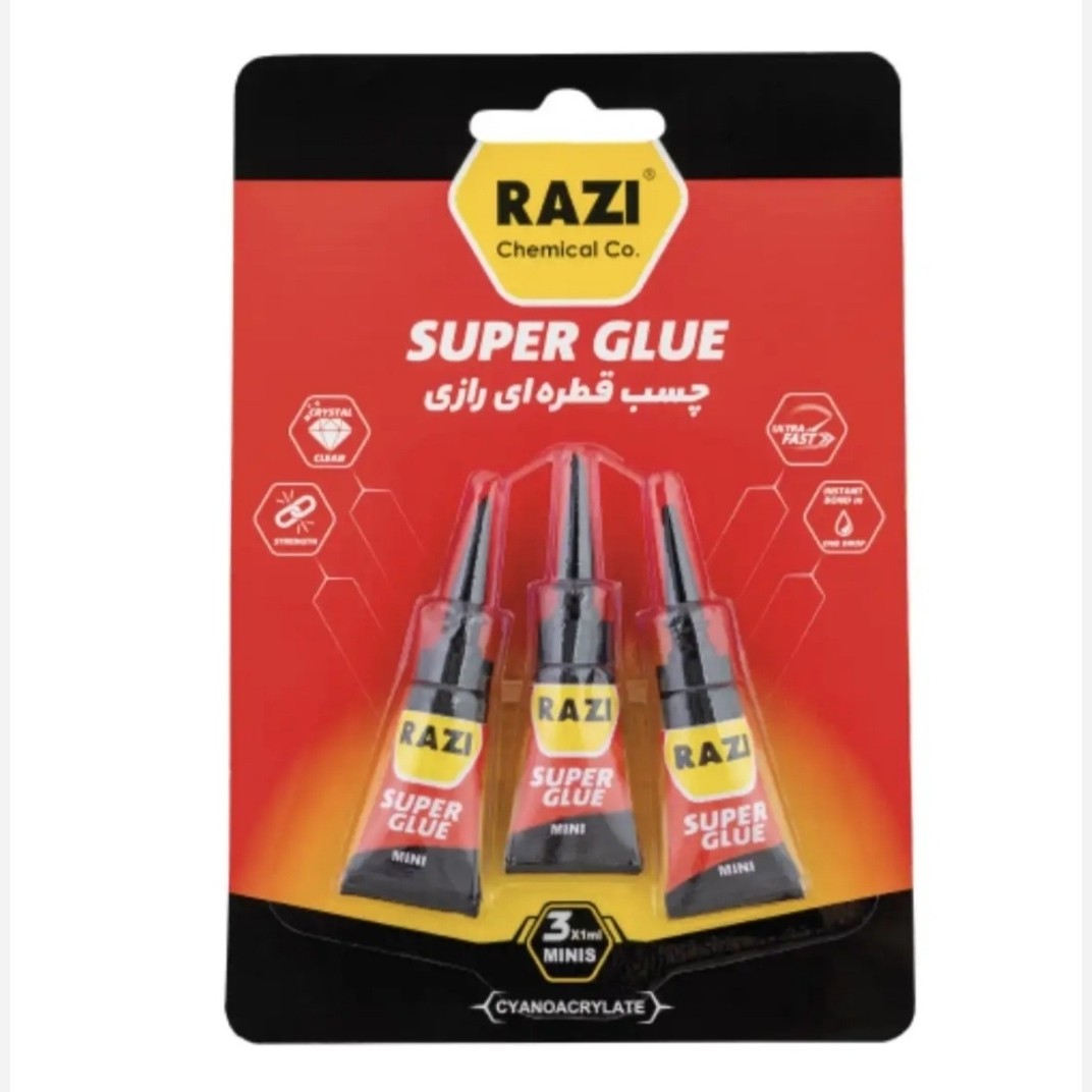 چسب قطره ای رازی 3 عددی