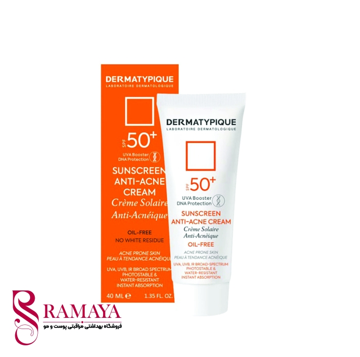 کرم ضد آفتاب درماتیپیک پوست چرب و جوش دار SPF50+