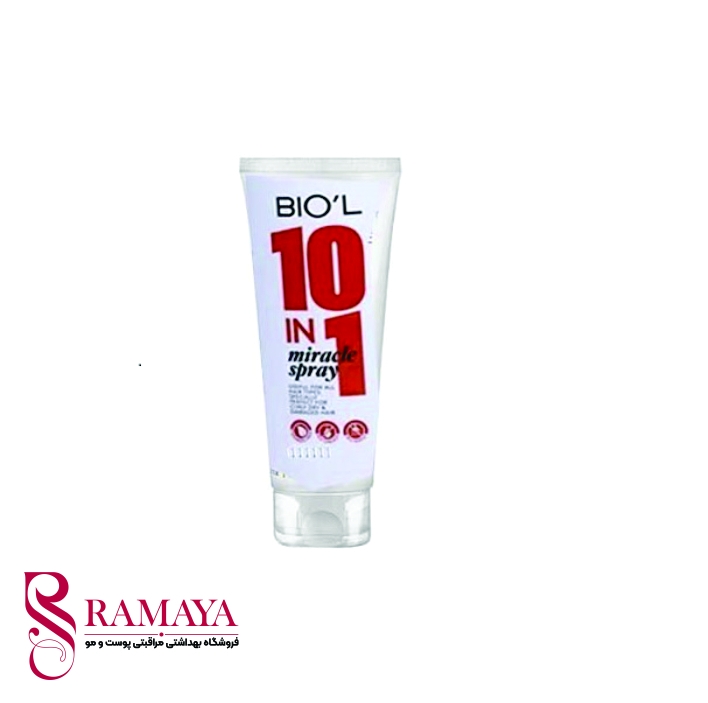 نرم کننده مو تیوپی بدون سولفات ده کاره بیول 200 میلی لیتر