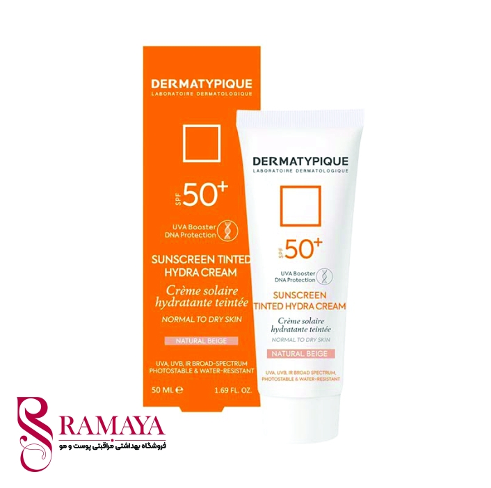 کرم ضد آفتاب رنگی پوست خشک درماتیپیک +SPF50