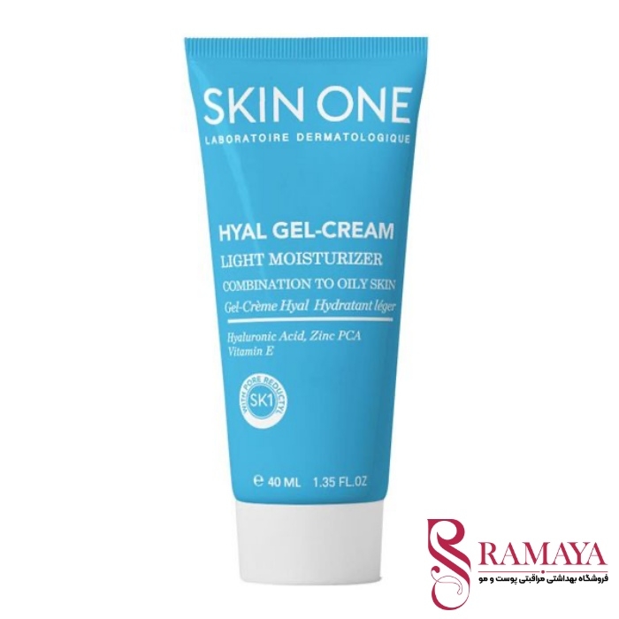 ژل کرم مرطوب کننده اسکین وان مدل Hyal Light حجم 40 میلی لیتر