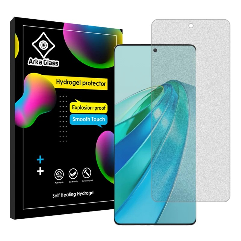 گلس آنر ایکس 9 ای مدل مات و ضد انعکاس نور (گلس مات Honor X9a)