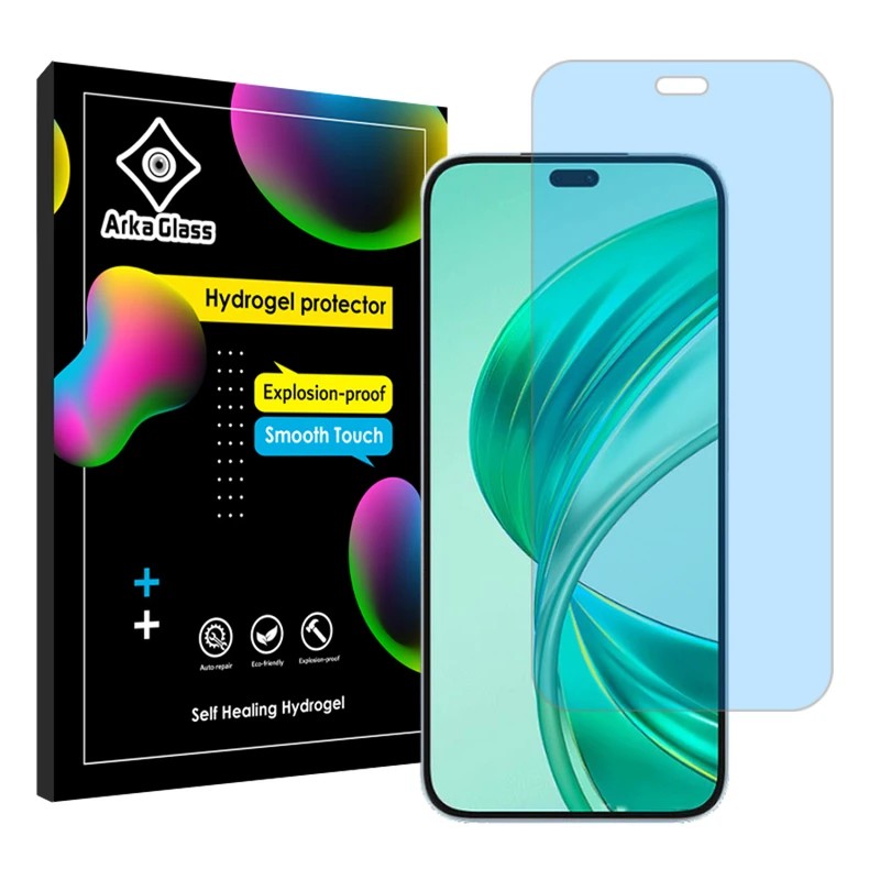 گلس آنر ایکس 8 بی مخصوص چشم های حساس و عینکی ها (گلس بلوکات آنتی بلو Honor X8b)