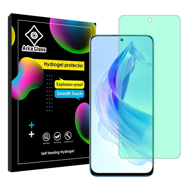 گلس آنر 90 لایت مخصوص مراقبت سلامت چشم ها (گلس آنتی گرین Honor 90 Lite)