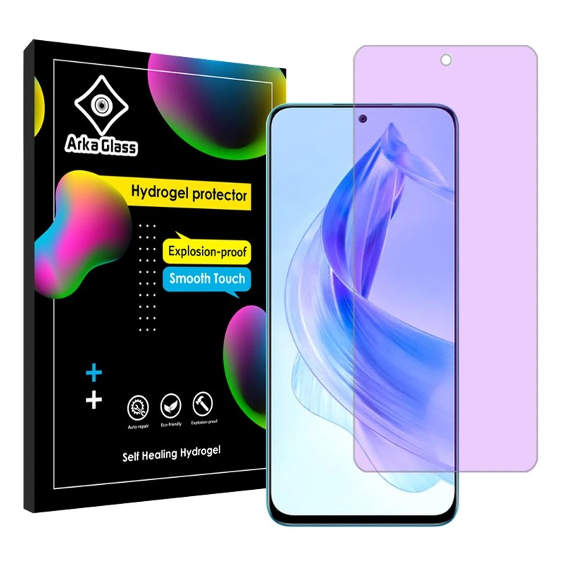 گلس آنر 90 لایت مخصوص حفظ سلامت چشم ها (گلس آنتی پرپل Honor 90 Lite)