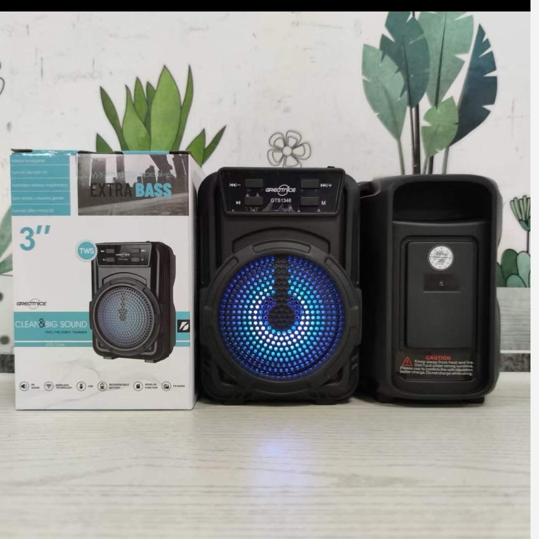 اسپیکر وایرلس 3 اینچ مدل GTS-1346