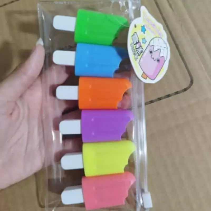 هایلایتر 6 عددی بستنی