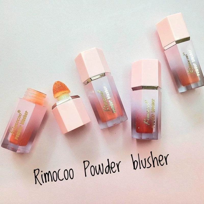 رژ گونه مایع پد دار برند RIMOCOO