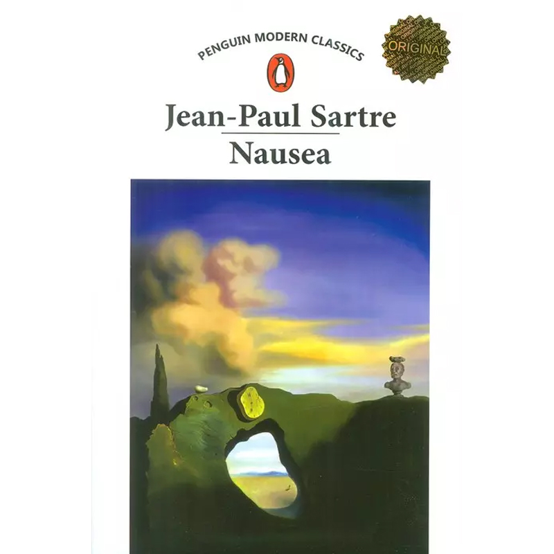 کتاب Nausea اثر jean-Paul Sartre نشر Penguin Classic