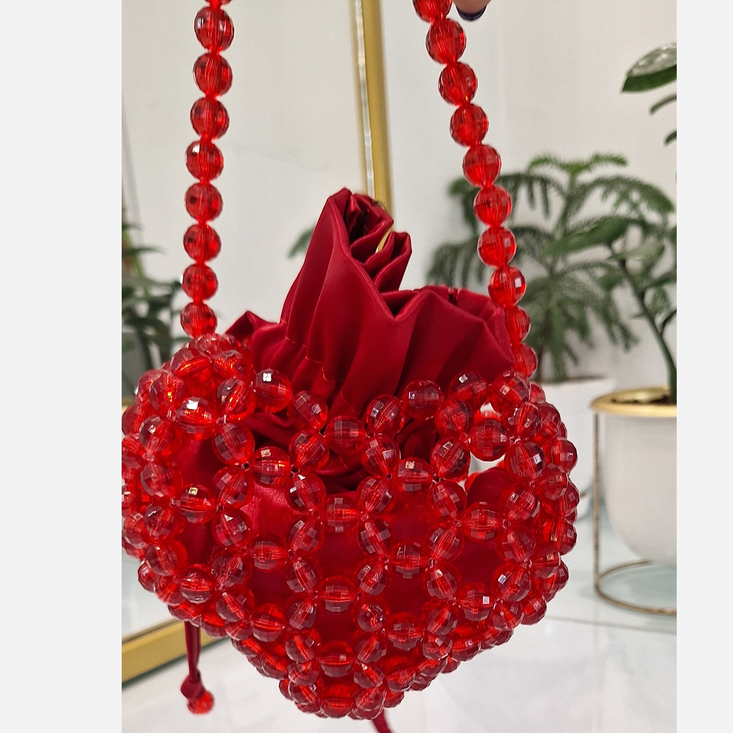 کیف دخترانه فانتزی قلب سه بعدی