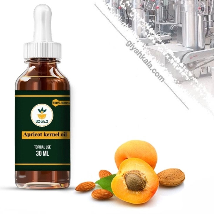 روغن هسته زردآلو موضعی 30 سی سی 