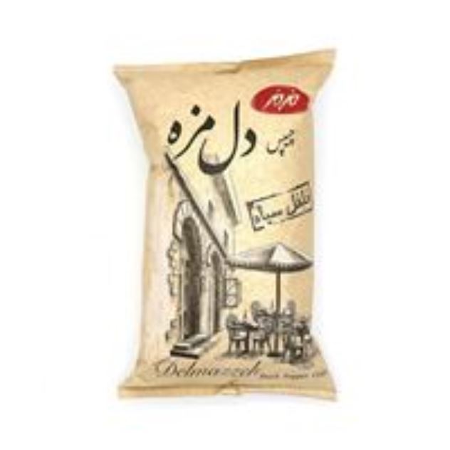 چیپس دل مزه سنتی با طعم نمکی مزمز 90 گرمی