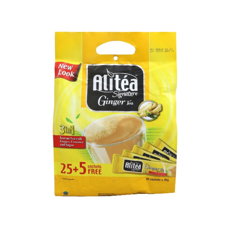 چای زنجبیل 3 در 1 علی تی بسته 30 عددی