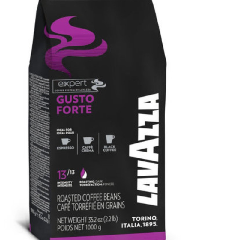 دانه قهوه لاوازا 13گوستو فورته 1kg