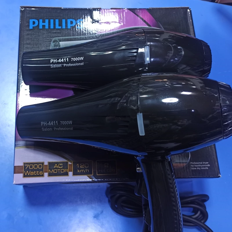 سشوآر فیلیپس اصل ساخت هلند philips HAIR DRYER سشوار Philips سشووار حرارت بالا پرقدرت سشوار سالنی پیلیپس PHILIPS براشینگ