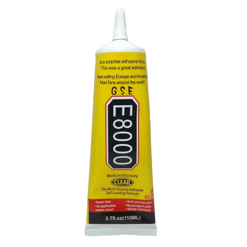 چسب مایع مدل E-8000 حجم 110 میلی لیتر