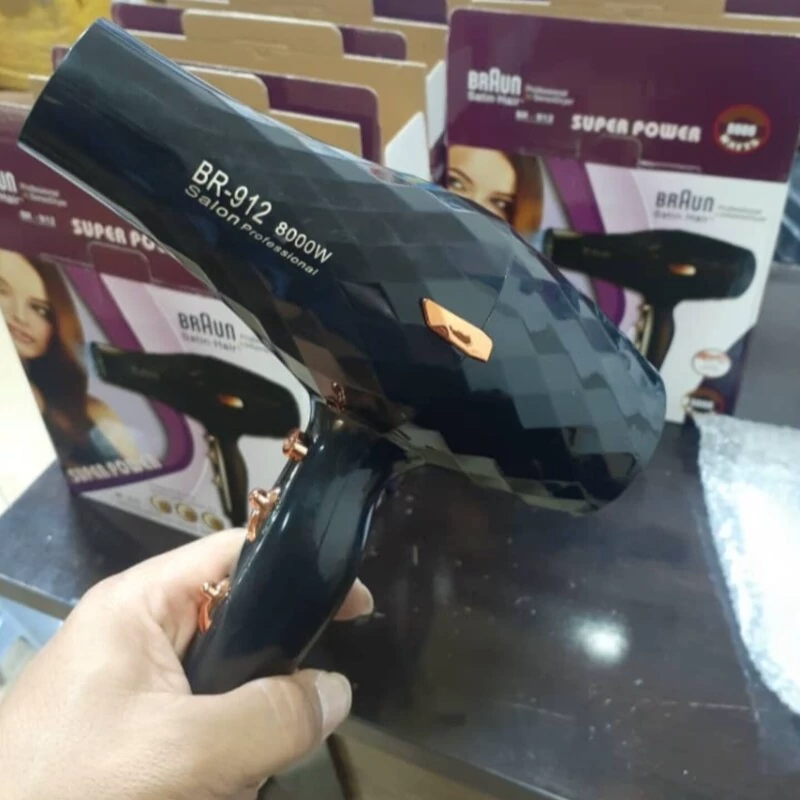 سشوار متور سنگین دو سرعته مارک براون مدل912