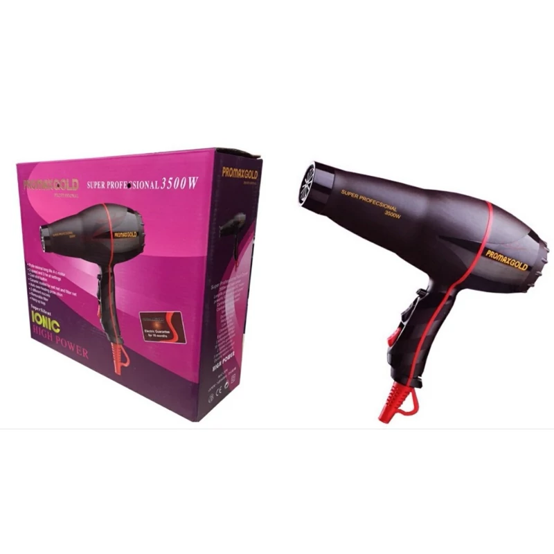 سشوار حرفه ای پرومکس اصل واورجینال تقویت شده متورAC سبم پیچی