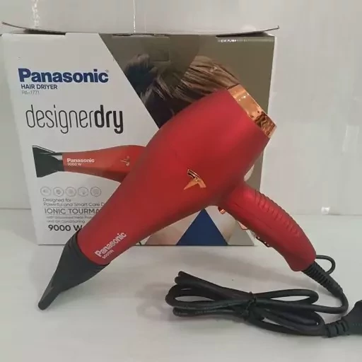سشوار پاناسونیک حرفه ای پرقدرت 9000 وات مدل PA-1771