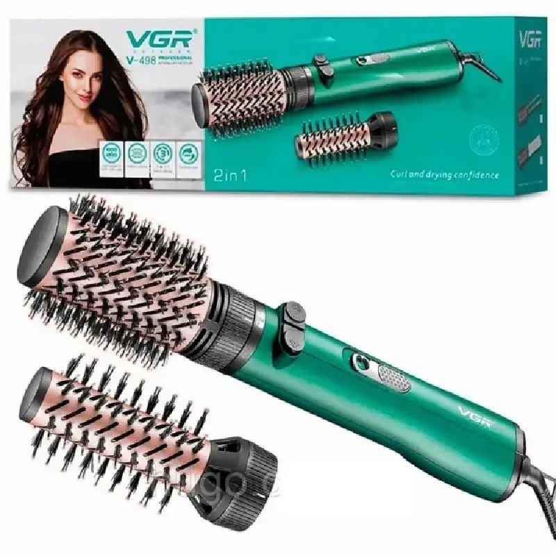 سشوار برس دار چرخشی وی جی ار مدل v-498
