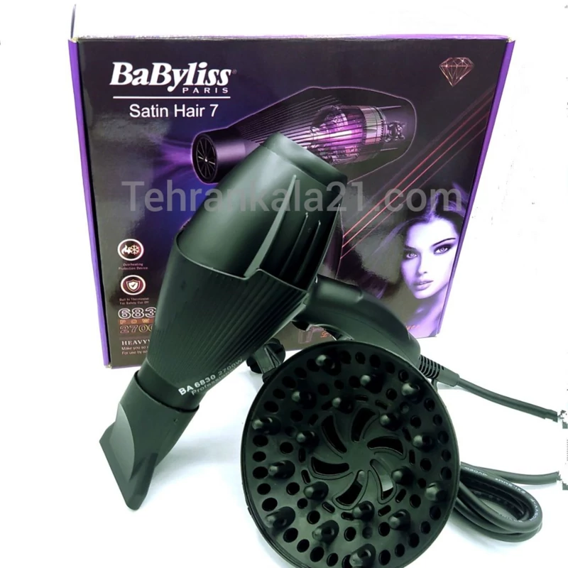سشوار حرفه ای 2700 وات بابیلیس BaByliss مدل BY-6830