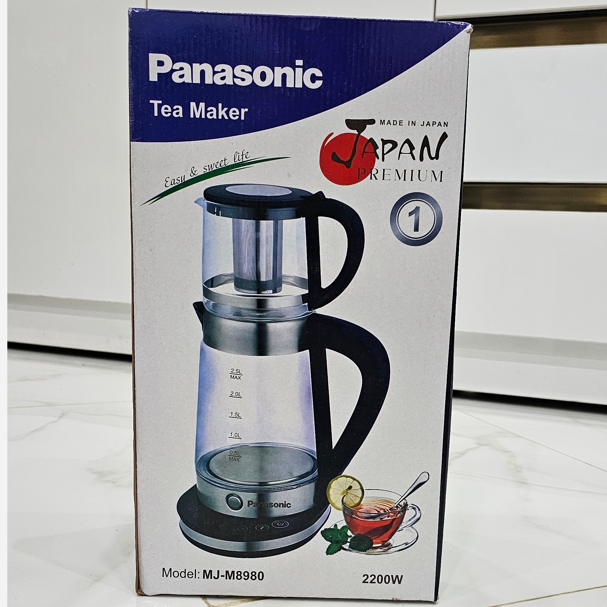 چای ساز پاناسونیک روهمی مدل تمام لمسی دیجیتال