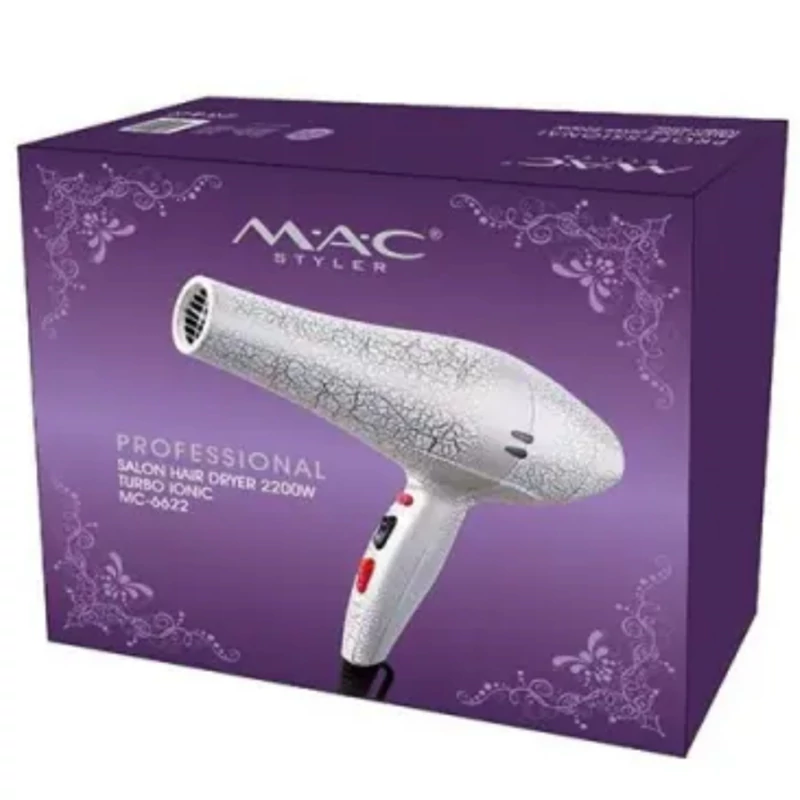 سشوار مک مدل 6622   سشوار موتور سنگین   قیمت و خرید سشوار 