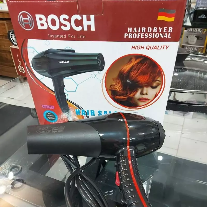 سشوار بوش 9000  وات موتور سنگین کیفیت اصلی