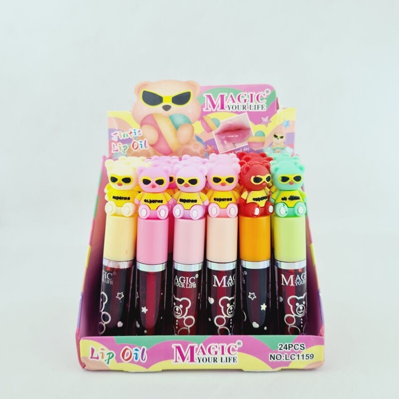 تینت لب و برق لب حرارتی خرسی مجیک