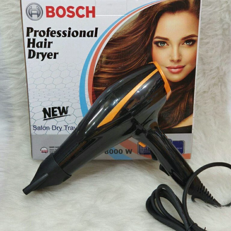 سشوار بسیار باکیفیت و قوی بوش bosch در آموزشگاه آرایشگری